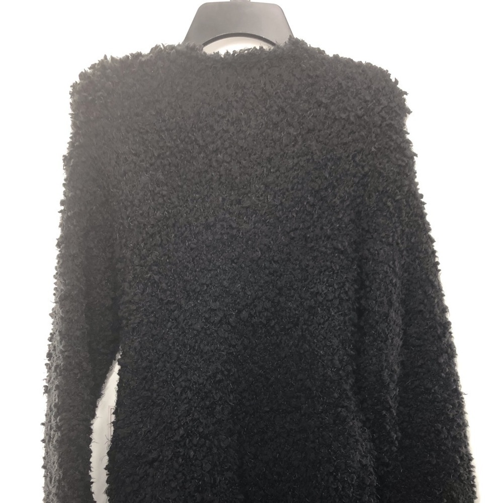 43. NWT 1 State Cozy Scoop Neck Black Sweater - Picture 4 of 8